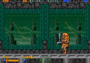 une photo d'Ã©cran de Rastan Saga 2 sur Arcade